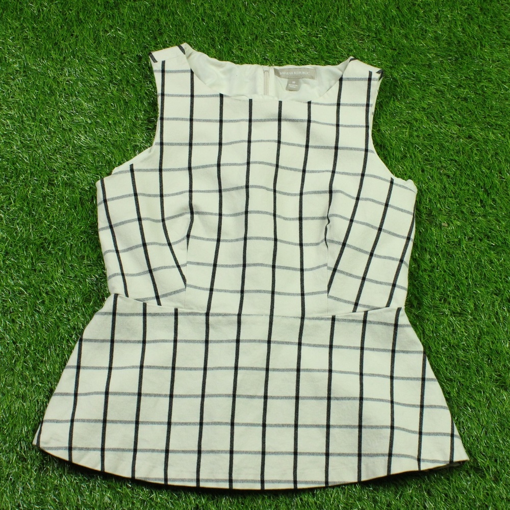 Ladies Sleeveless Shirt Banana Republic Size 10 - Picture 6 of 6